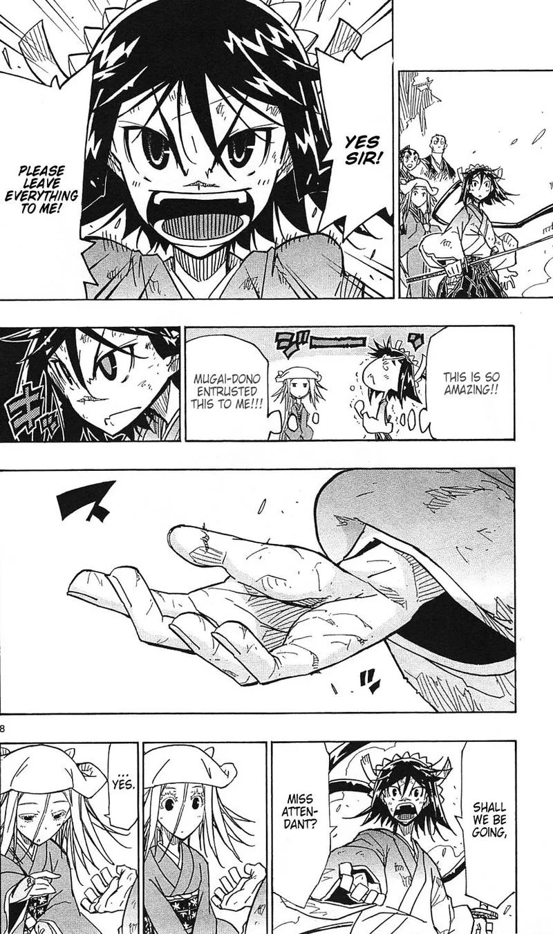 Joujuu Senjin!! Mushibugyo Chapter 106 page 8