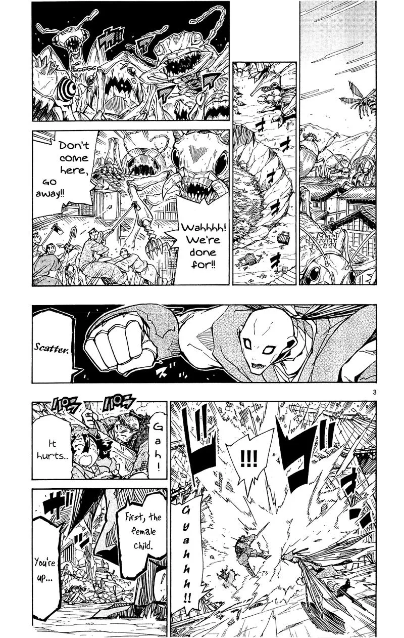 Joujuu Senjin!! Mushibugyo Chapter 121 page 3