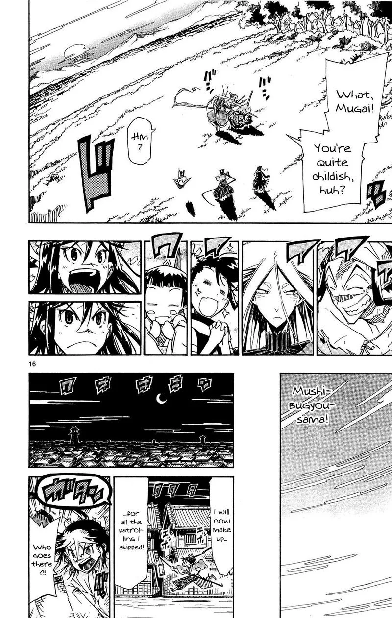 Joujuu Senjin!! Mushibugyo Chapter 124 page 16