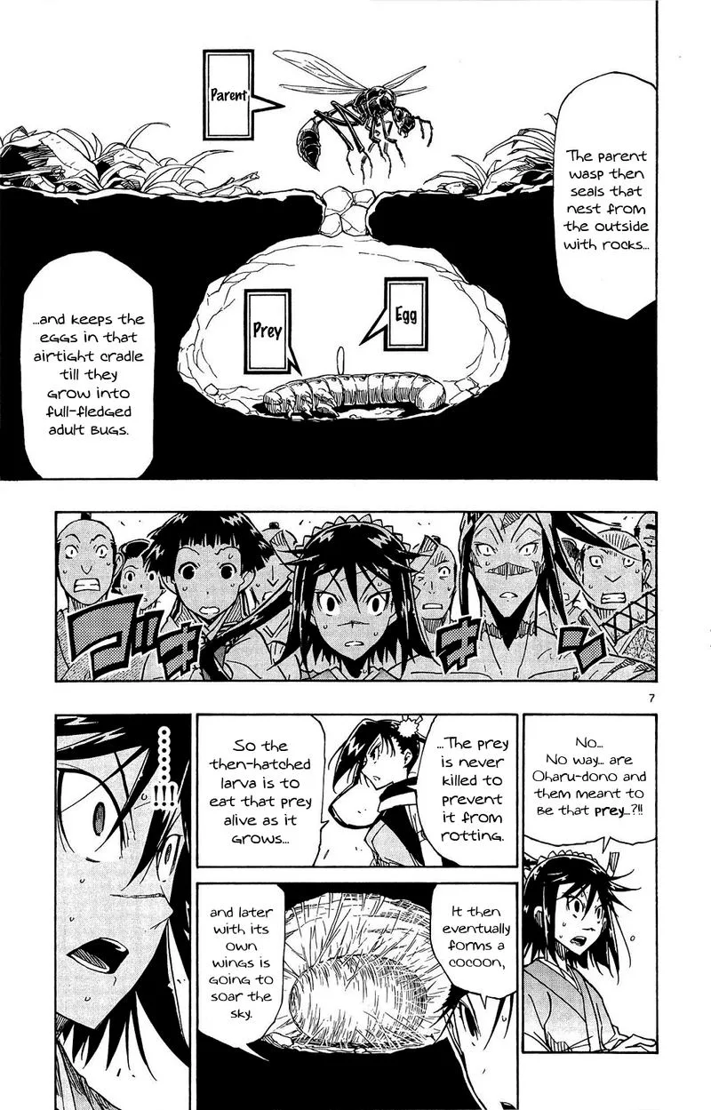 Joujuu Senjin!! Mushibugyo Chapter 126 page 7