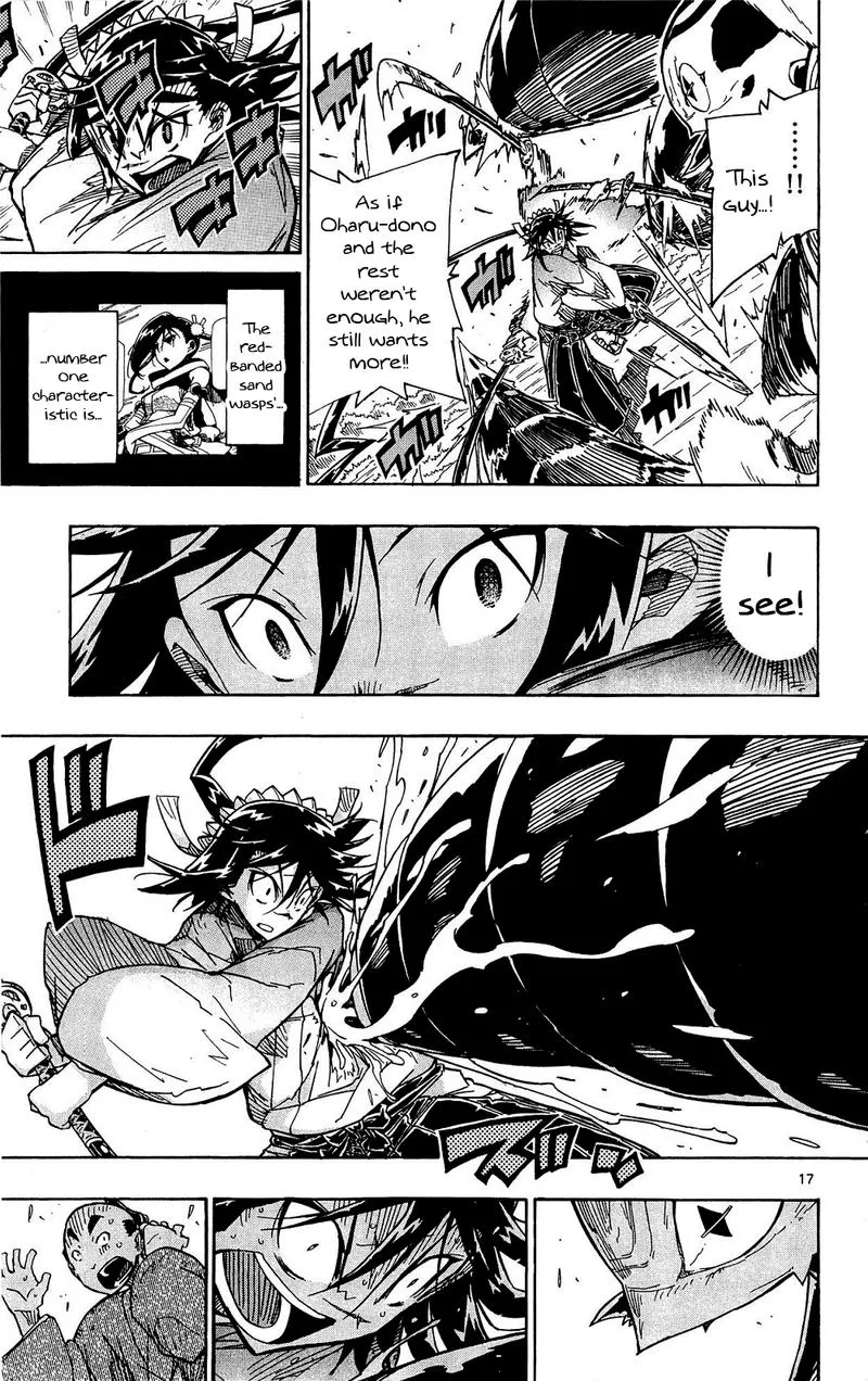 Joujuu Senjin!! Mushibugyo Chapter 126 page 17