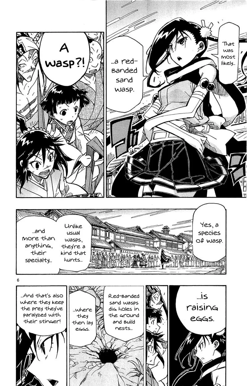 Joujuu Senjin!! Mushibugyo Chapter 126 page 6