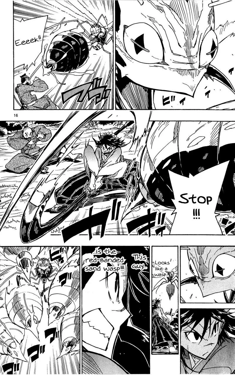 Joujuu Senjin!! Mushibugyo Chapter 126 page 16