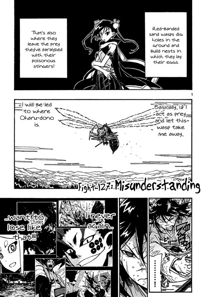 Joujuu Senjin!! Mushibugyo Chapter 127 page 4