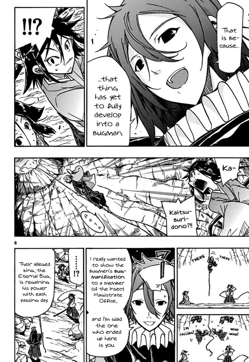 Joujuu Senjin!! Mushibugyo Chapter 128 page 6