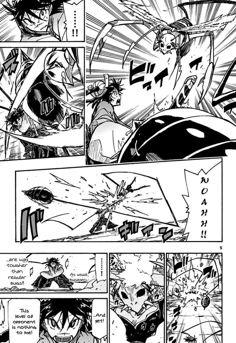 Joujuu Senjin!! Mushibugyo Chapter 128 page 5