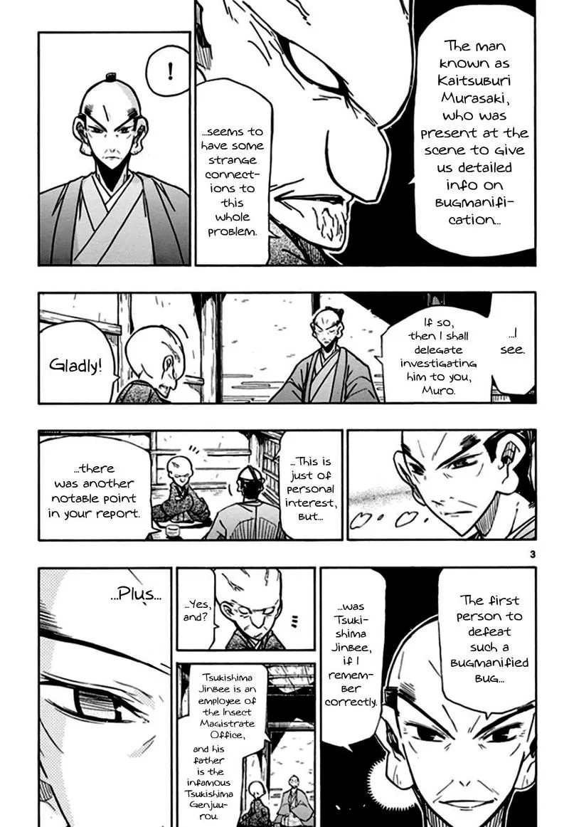 Joujuu Senjin!! Mushibugyo Chapter 129 page 3
