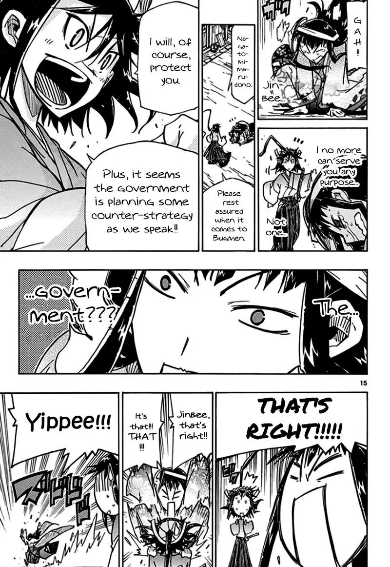Joujuu Senjin!! Mushibugyo Chapter 129 page 15