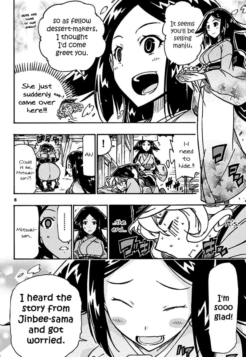 Joujuu Senjin!! Mushibugyo Chapter 130 page 8
