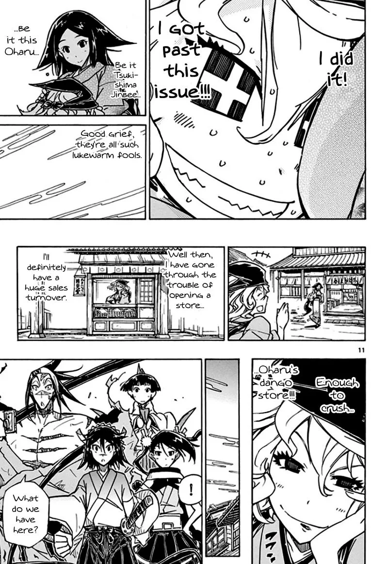 Joujuu Senjin!! Mushibugyo Chapter 130 page 11
