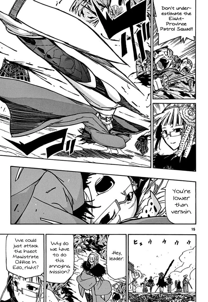 Joujuu Senjin!! Mushibugyo Chapter 131 page 13