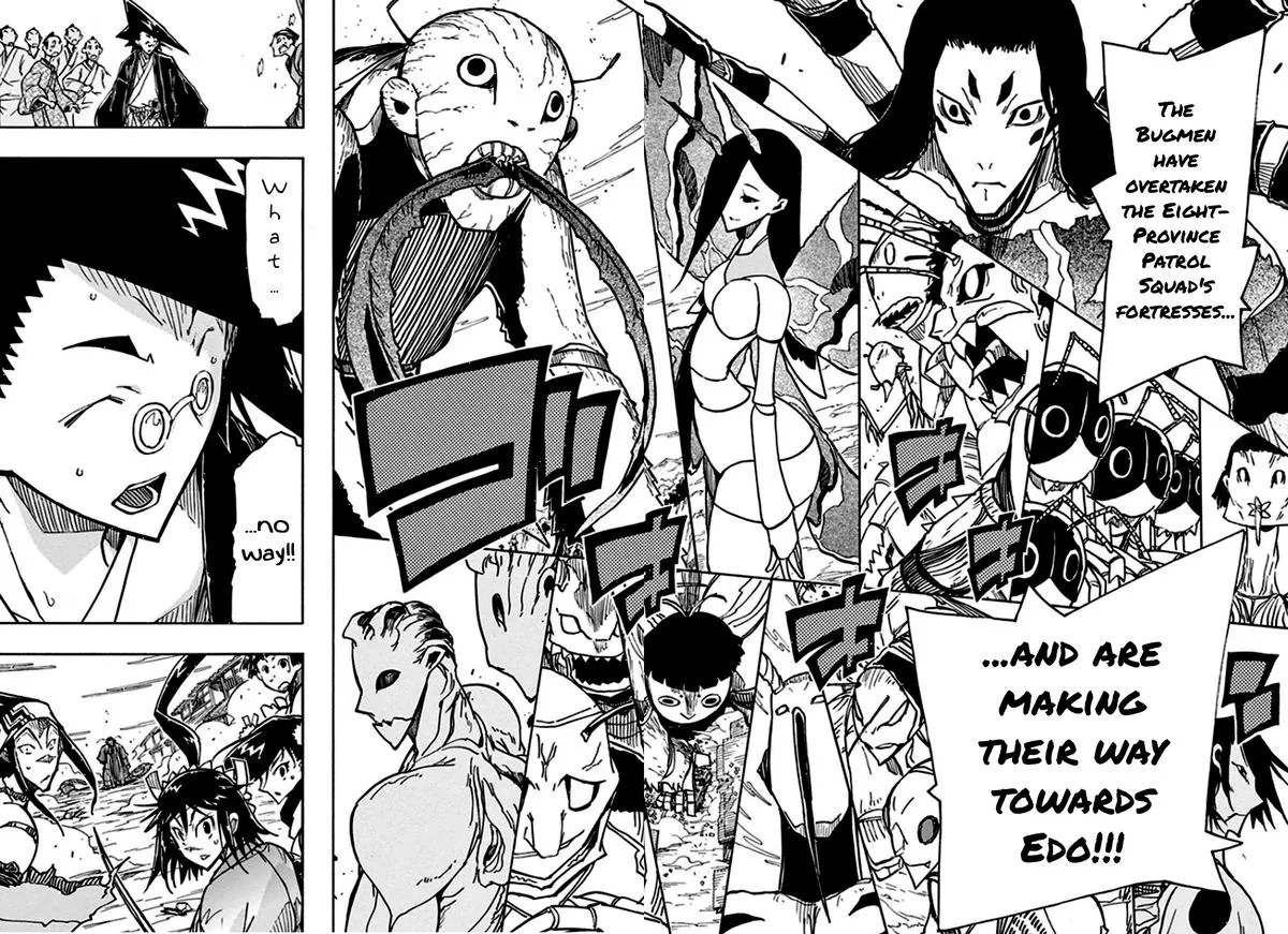 Joujuu Senjin!! Mushibugyo Chapter 132 page 16