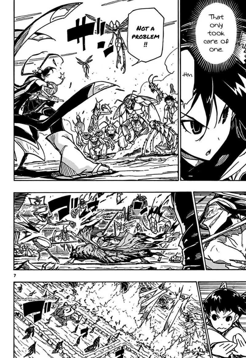 Joujuu Senjin!! Mushibugyo Chapter 133 page 8