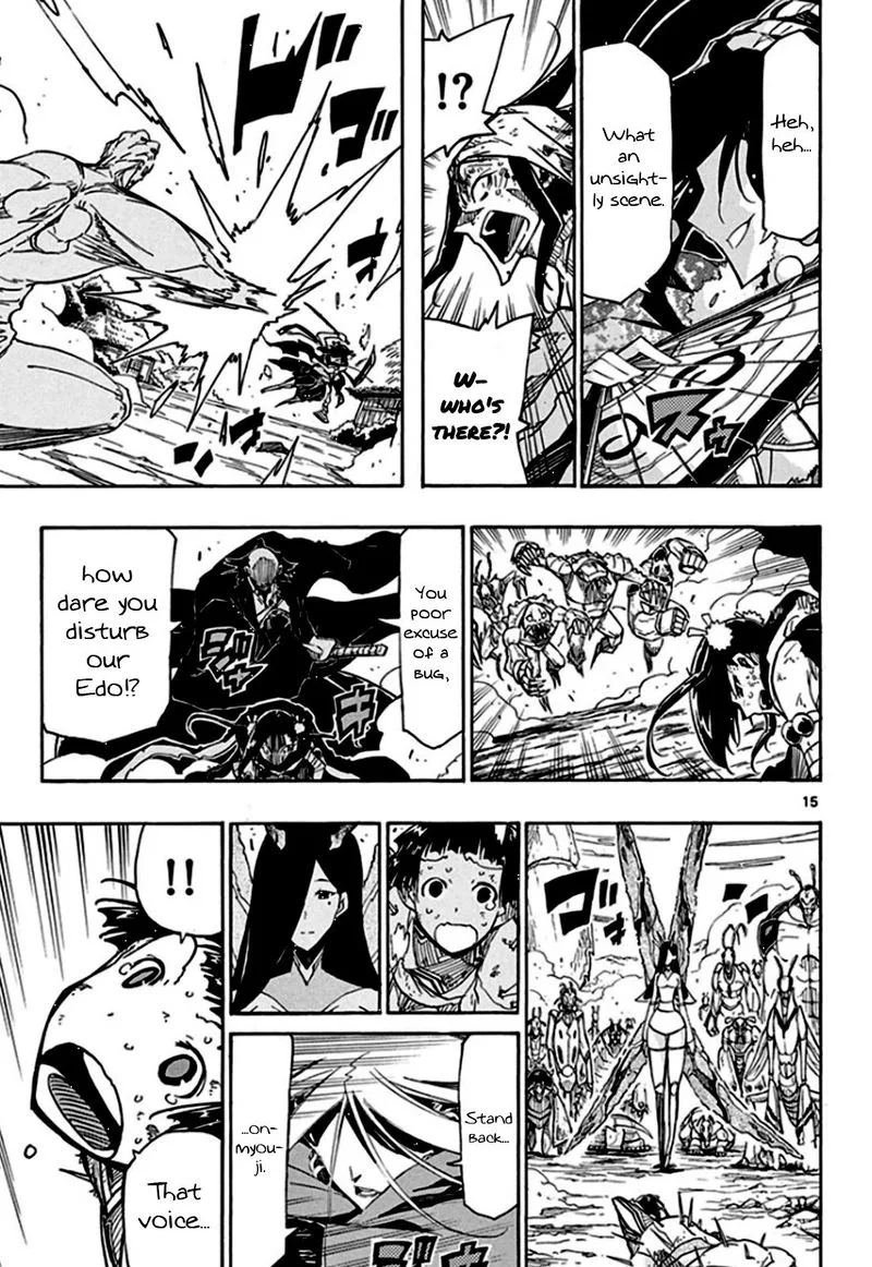 Joujuu Senjin!! Mushibugyo Chapter 134 page 15