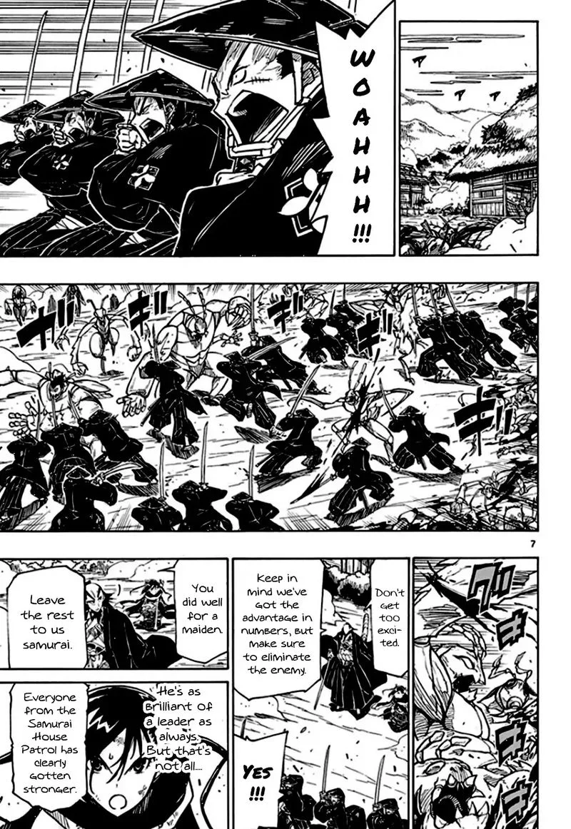 Joujuu Senjin!! Mushibugyo Chapter 135 page 6