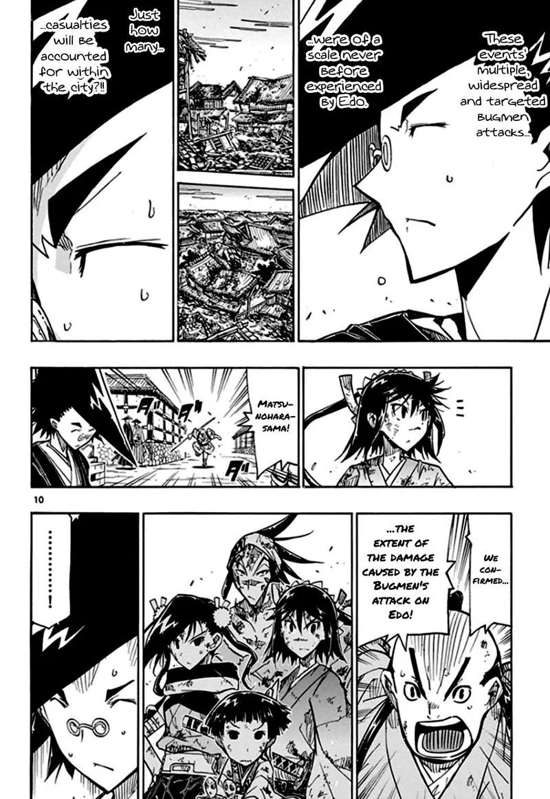 Joujuu Senjin!! Mushibugyo Chapter 136 page 10