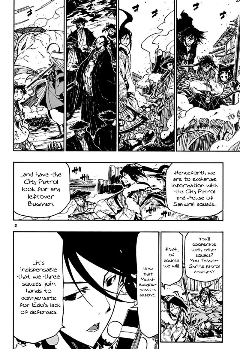 Joujuu Senjin!! Mushibugyo Chapter 136 page 2