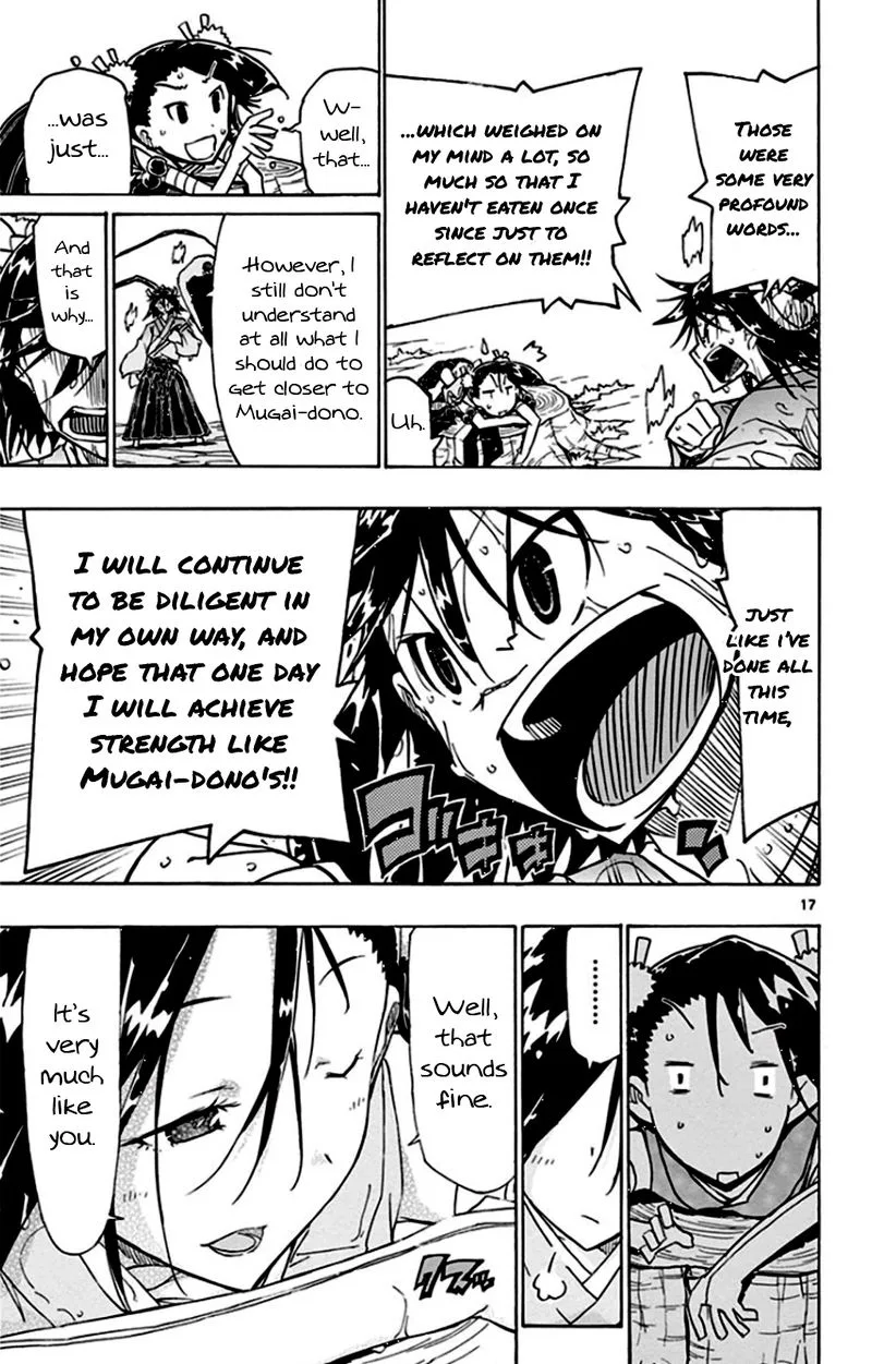 Joujuu Senjin!! Mushibugyo Chapter 138 page 17