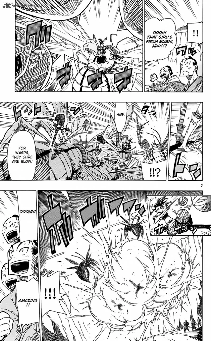 Joujuu Senjin!! Mushibugyo Chapter 14 page 8