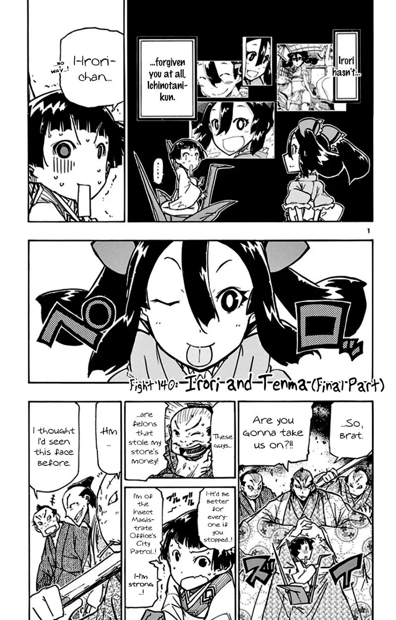 Joujuu Senjin!! Mushibugyo Chapter 140 page 1