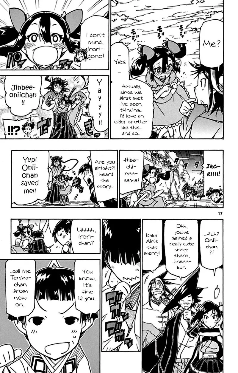 Joujuu Senjin!! Mushibugyo Chapter 140 page 17