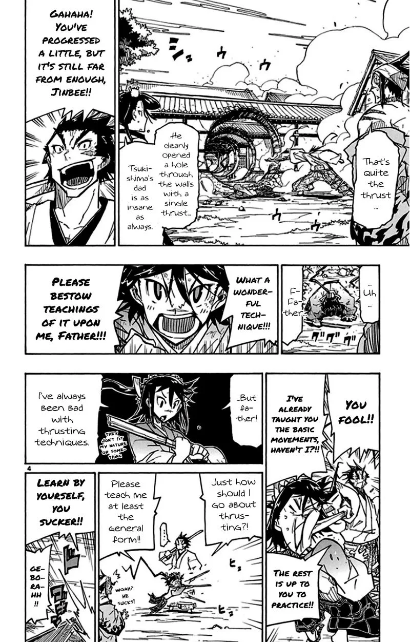 Joujuu Senjin!! Mushibugyo Chapter 141 page 4