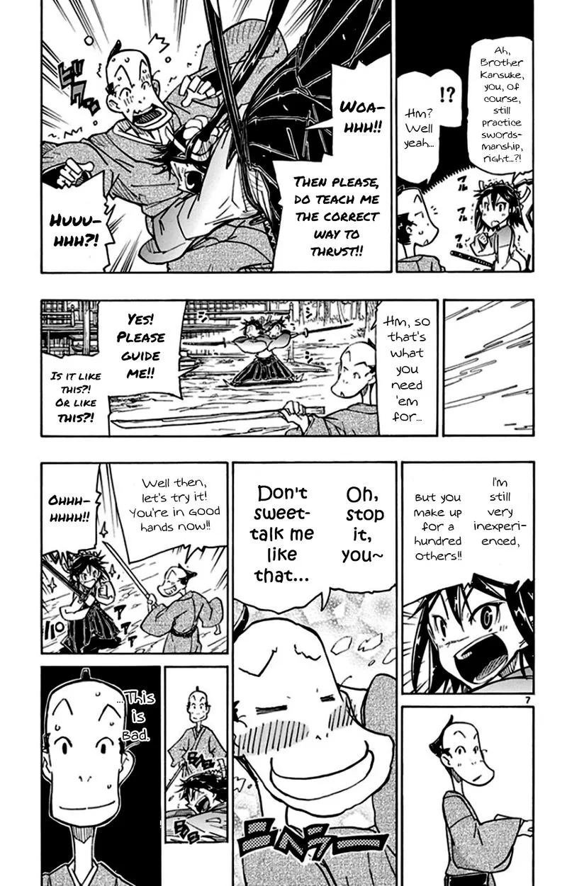 Joujuu Senjin!! Mushibugyo Chapter 141 page 7
