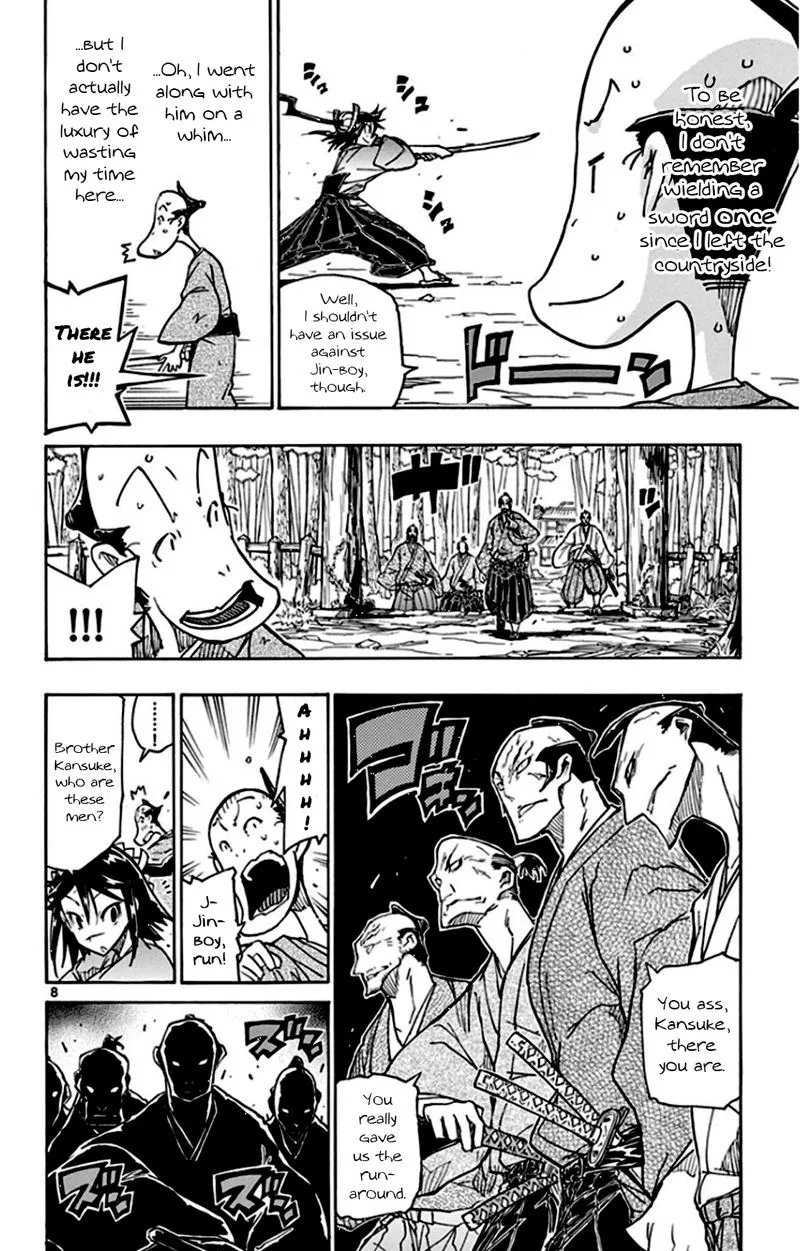 Joujuu Senjin!! Mushibugyo Chapter 141 page 8