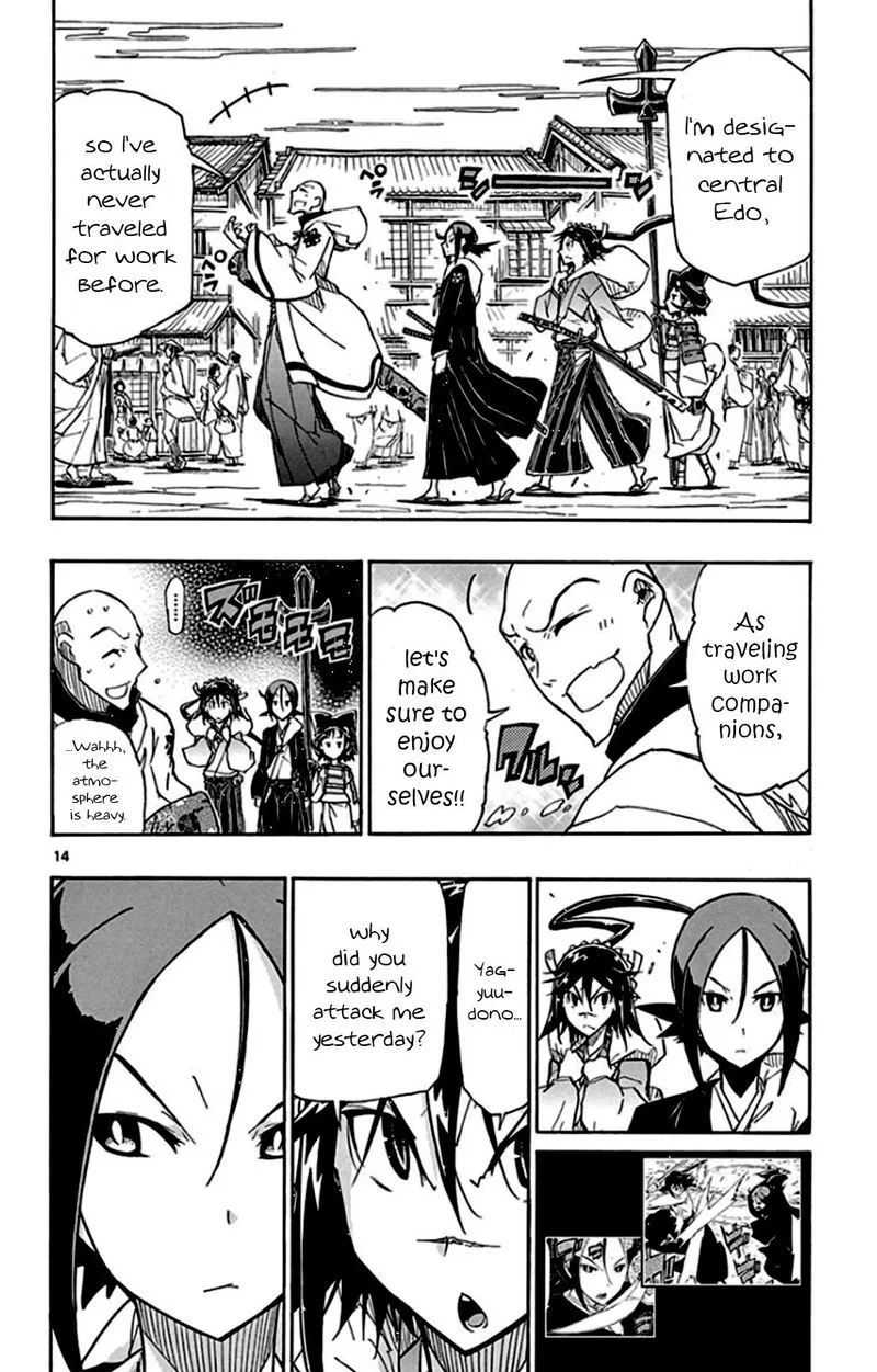 Joujuu Senjin!! Mushibugyo Chapter 143 page 14
