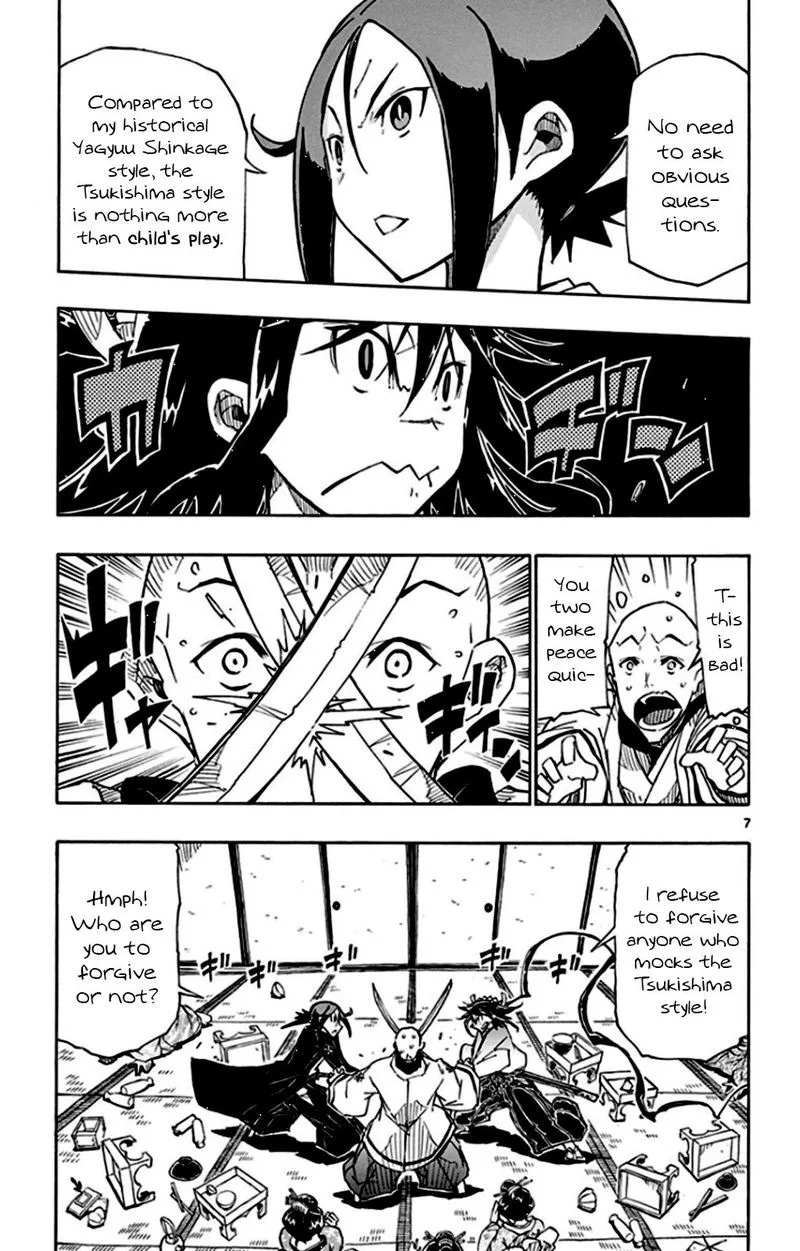 Joujuu Senjin!! Mushibugyo Chapter 144 page 7