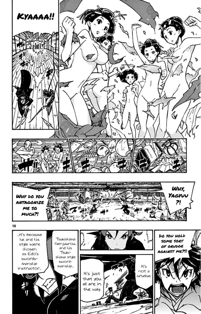 Joujuu Senjin!! Mushibugyo Chapter 144 page 10