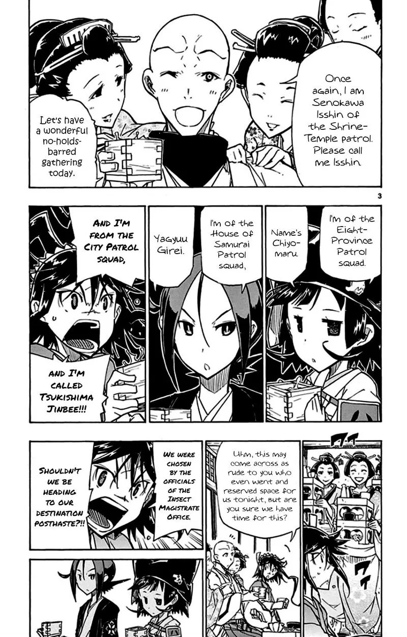 Joujuu Senjin!! Mushibugyo Chapter 144 page 3