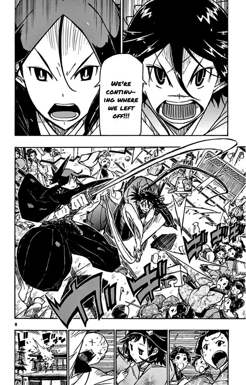 Joujuu Senjin!! Mushibugyo Chapter 144 page 8