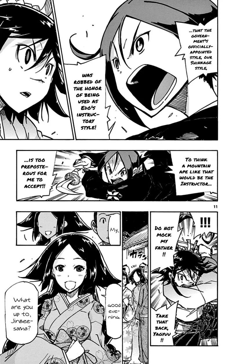 Joujuu Senjin!! Mushibugyo Chapter 144 page 11