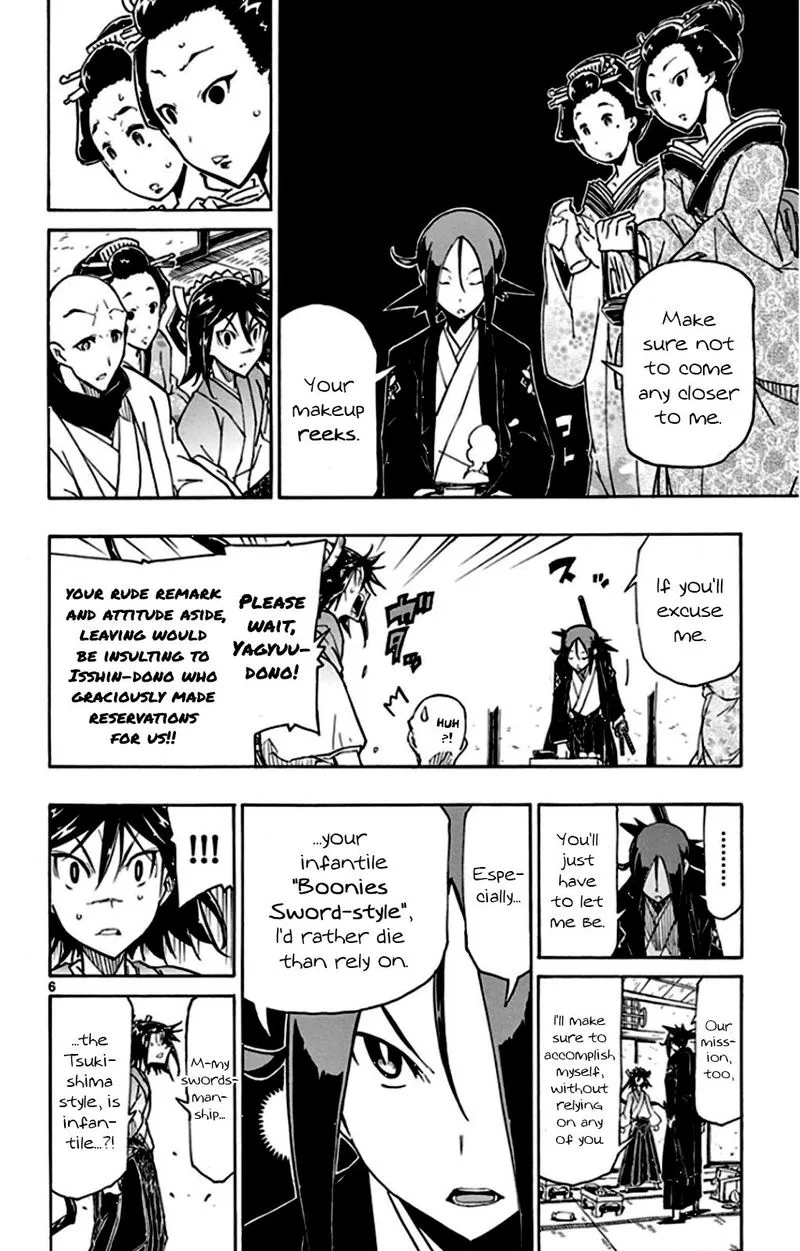 Joujuu Senjin!! Mushibugyo Chapter 144 page 6