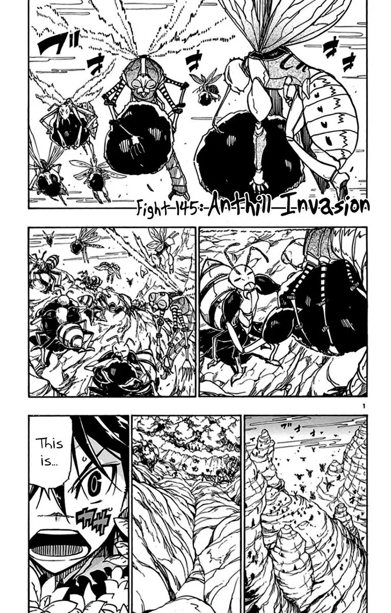 Joujuu Senjin!! Mushibugyo Chapter 145 page 1