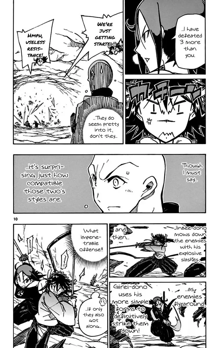 Joujuu Senjin!! Mushibugyo Chapter 146 page 10