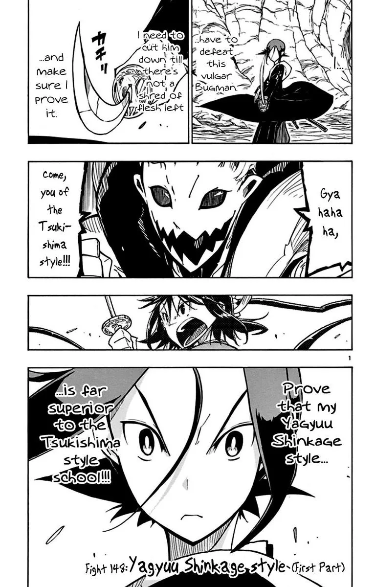 Joujuu Senjin!! Mushibugyo Chapter 148 page 1