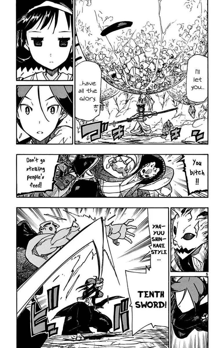 Joujuu Senjin!! Mushibugyo Chapter 148 page 5