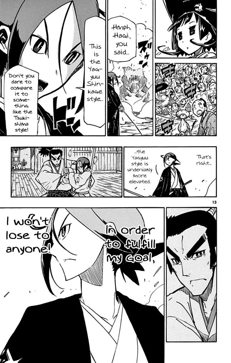 Joujuu Senjin!! Mushibugyo Chapter 148 page 13