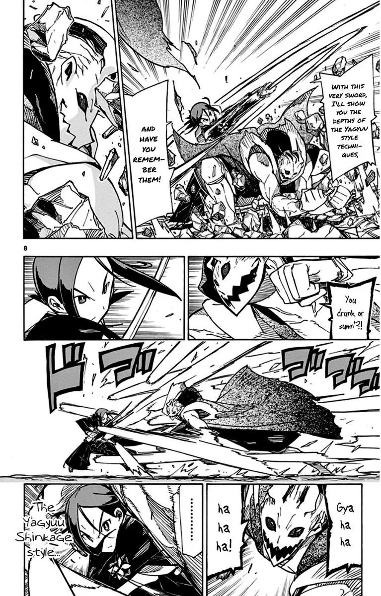 Joujuu Senjin!! Mushibugyo Chapter 148 page 8