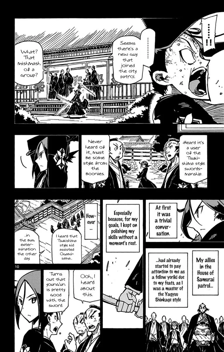 Joujuu Senjin!! Mushibugyo Chapter 149 page 10