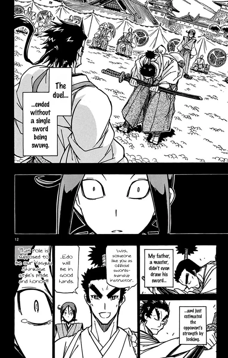 Joujuu Senjin!! Mushibugyo Chapter 149 page 12