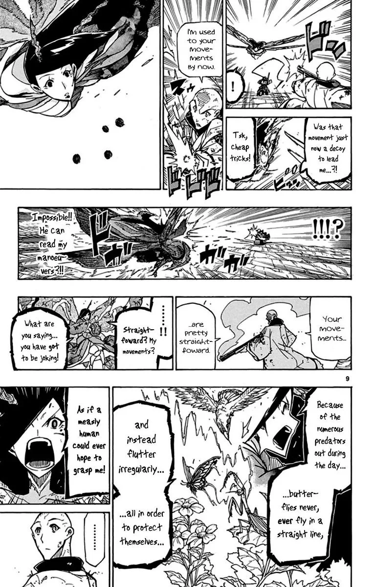 Joujuu Senjin!! Mushibugyo Chapter 154 page 9
