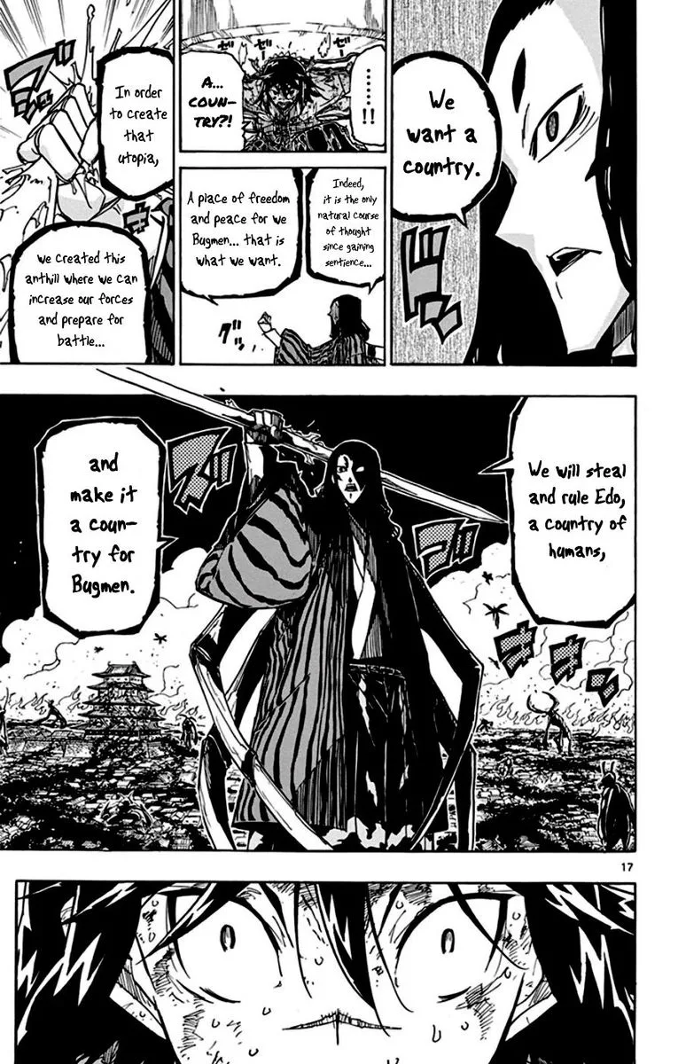 Joujuu Senjin!! Mushibugyo Chapter 155 page 17