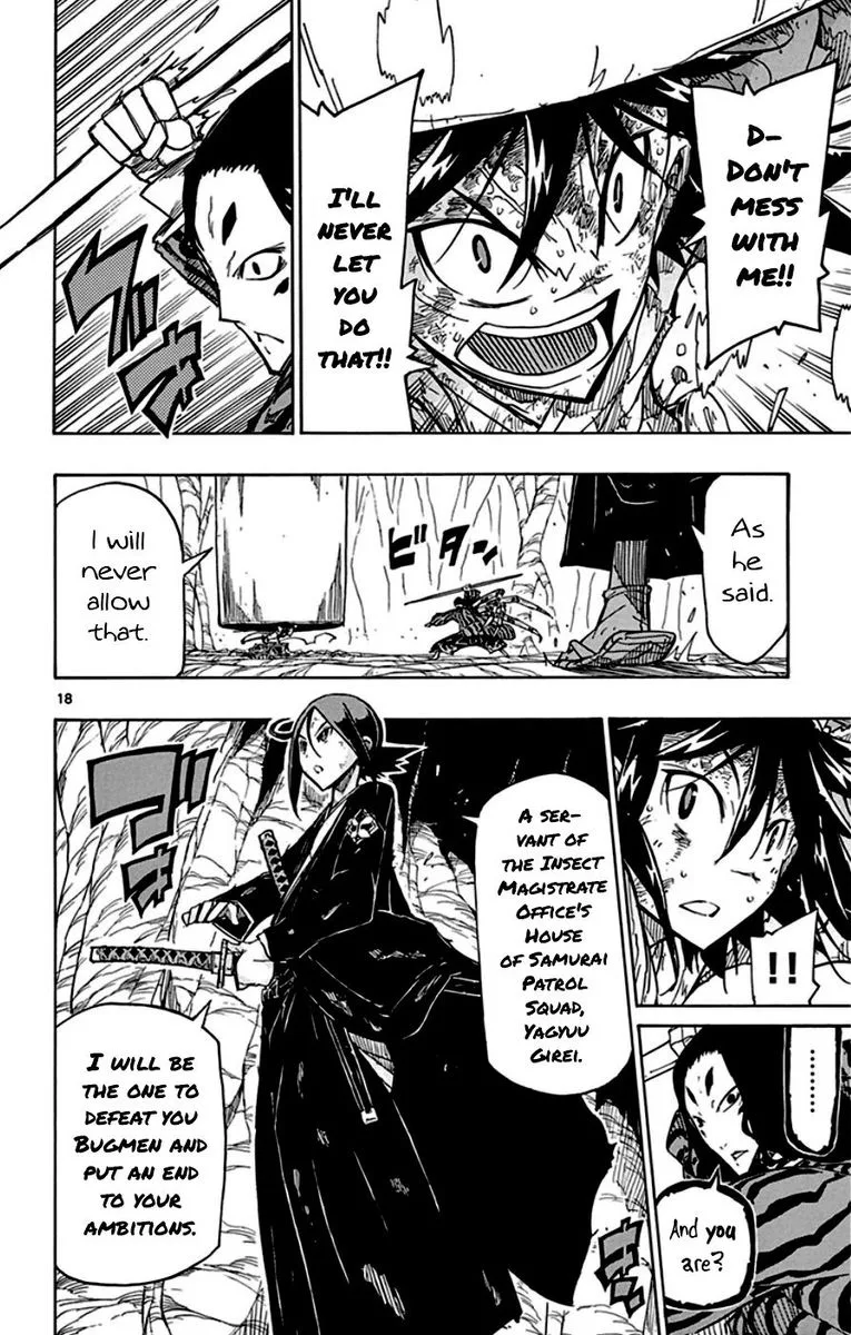 Joujuu Senjin!! Mushibugyo Chapter 155 page 18