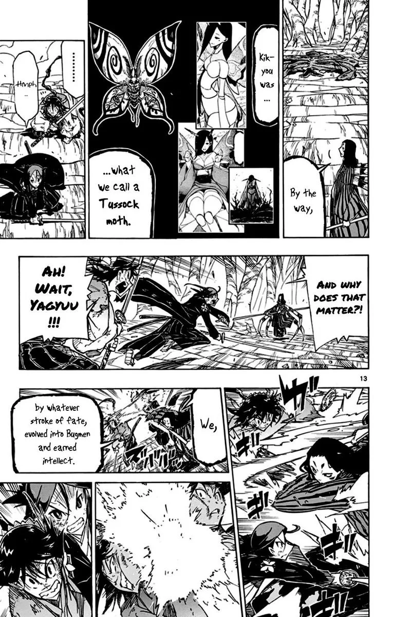 Joujuu Senjin!! Mushibugyo Chapter 156 page 13