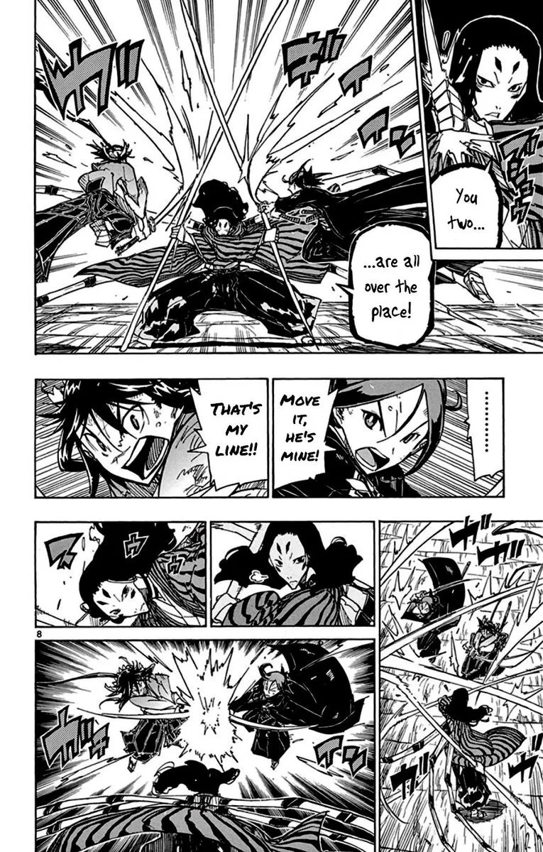 Joujuu Senjin!! Mushibugyo Chapter 156 page 8