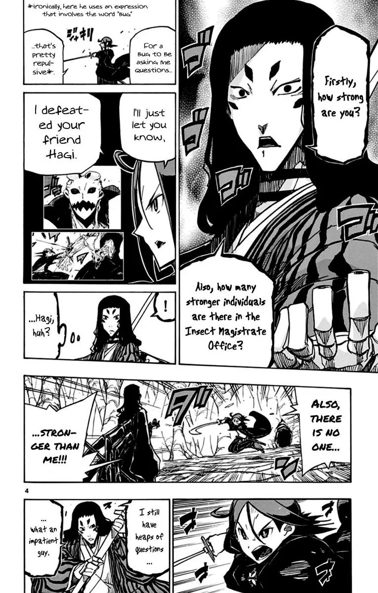 Joujuu Senjin!! Mushibugyo Chapter 156 page 4