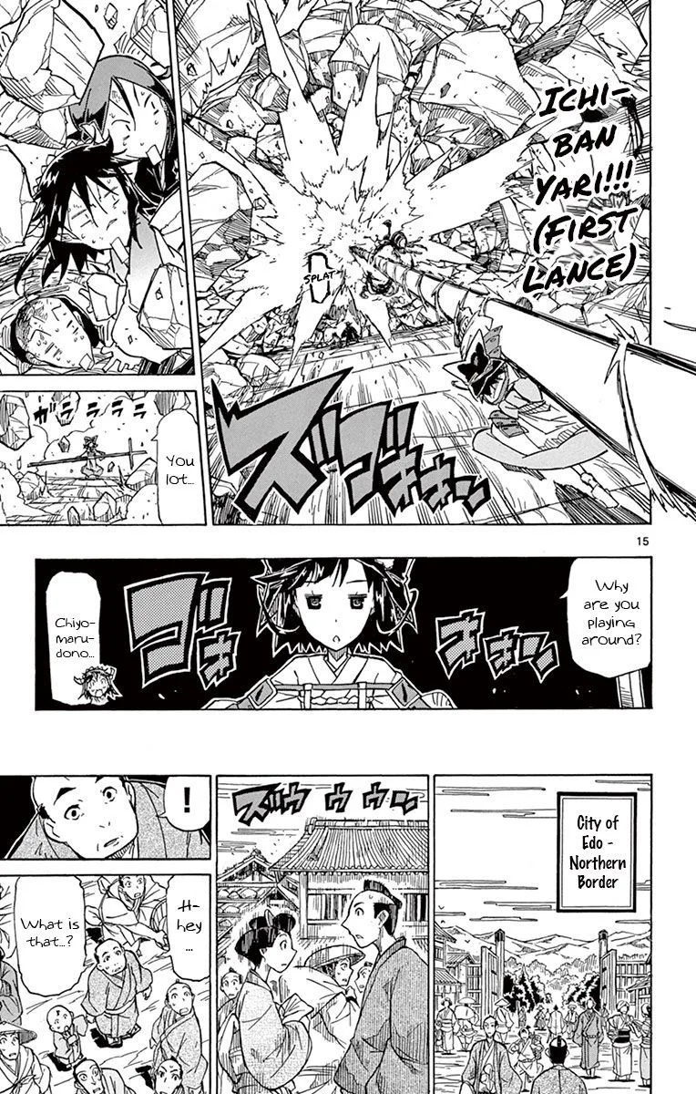 Joujuu Senjin!! Mushibugyo Chapter 158 page 14